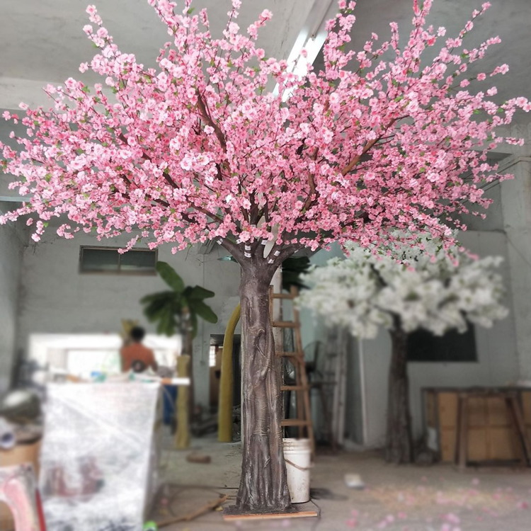 仿真桃花樹如何安裝？