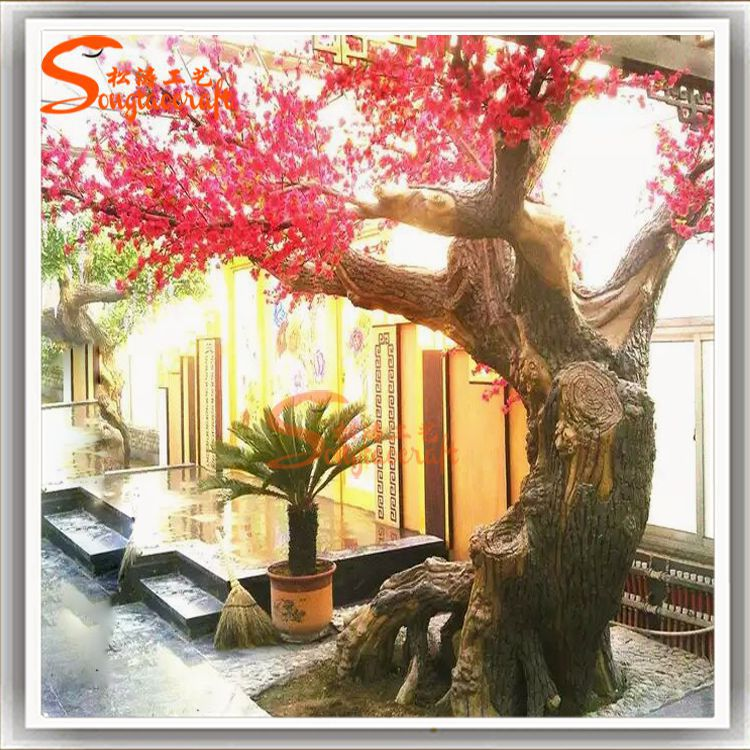 仿真桃花樹(shù)的制作方法