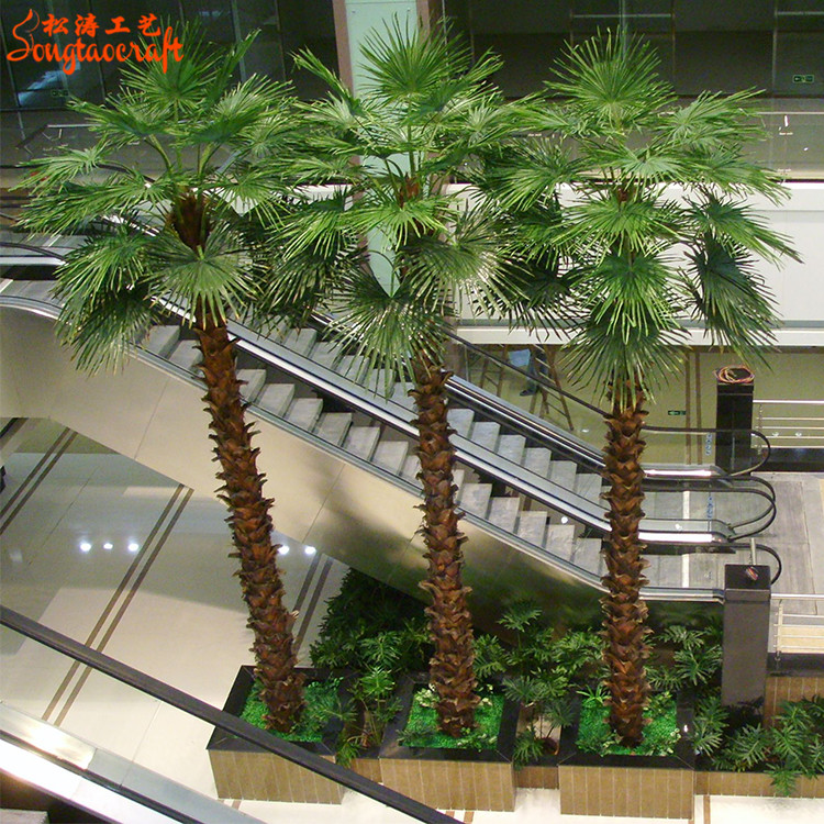 廣東湛江商場仿真棕櫚樹